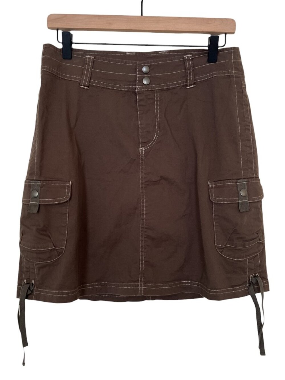 Kuhl Brown Cotton Catarina Cargo Hiking Outdoor Utility‎ Skirt